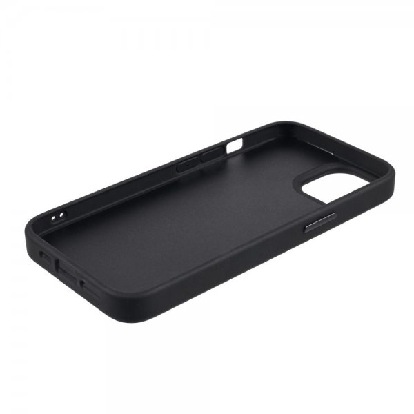 iPhone 13/iPhone 14 Deksel Innebygd skjerm E Ink Case Svart