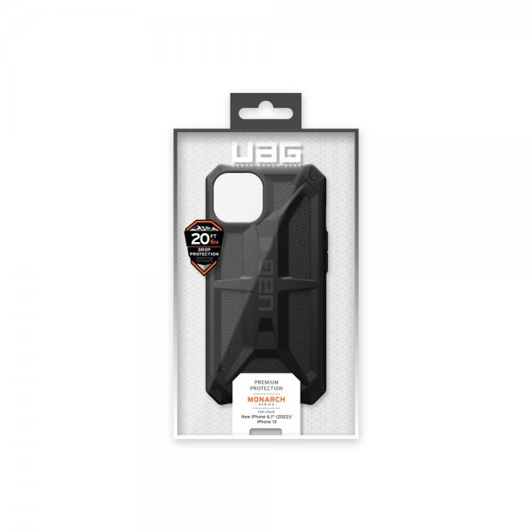 Urban Armor Gear (UAG) iPhone 13/iPhone 14 Deksel Monarch Svart