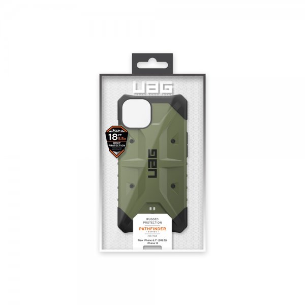 Urban Armor Gear (UAG) iPhone 13/iPhone 14 Deksel Pathfinder Olive