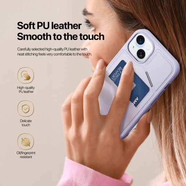 Dux Ducis iPhone 13/iPhone 14 Deksel Rafi II Series MagSafe Lilla