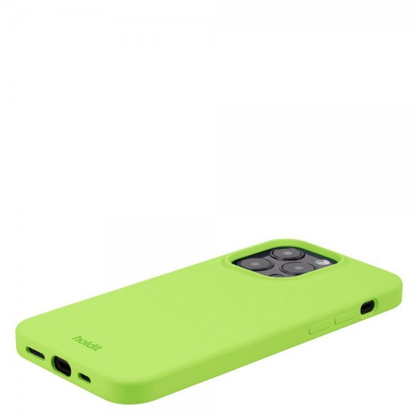 holdit iPhone 14 Pro Max Deksel Silikon Acid Green
