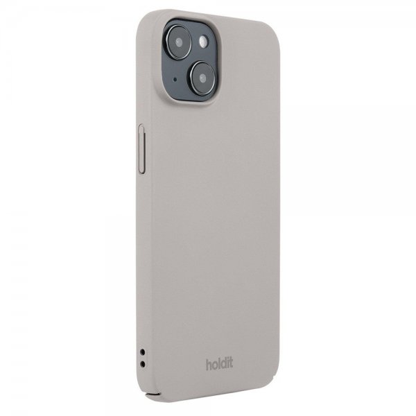 holdit iPhone 13/iPhone 14 Deksel Slim Case Taupe