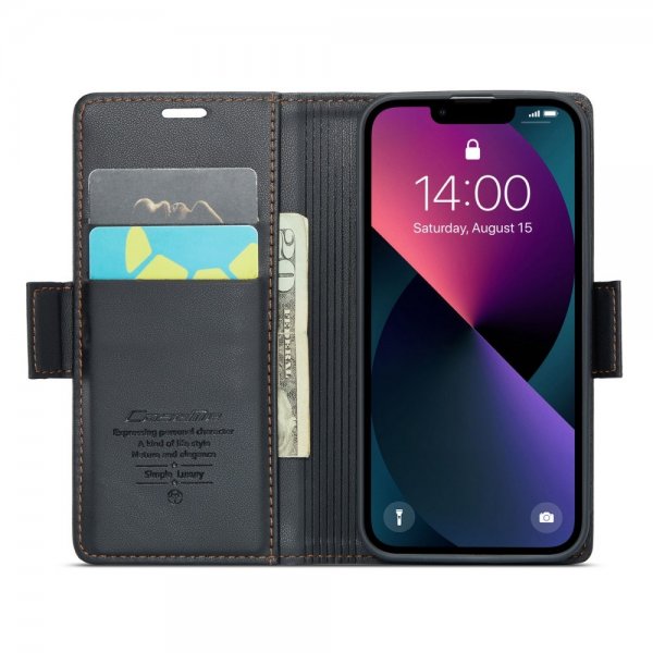 CaseMe iPhone 13 Mini Etui 023 Series Svart