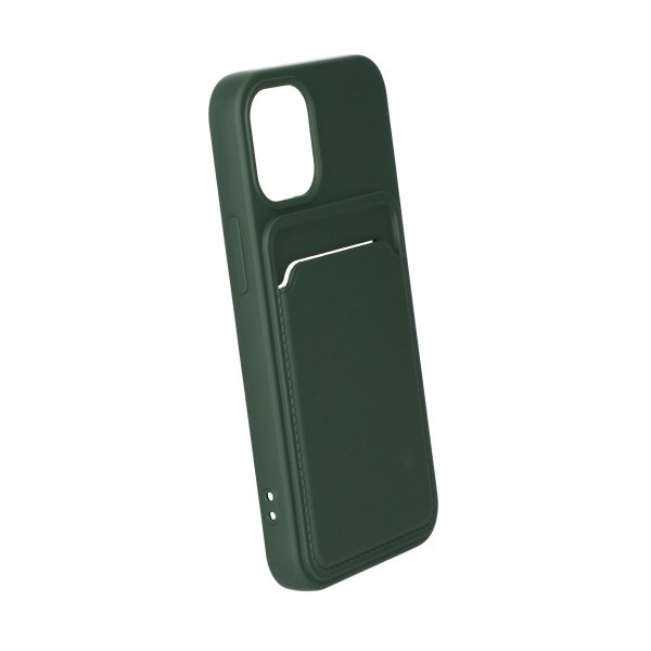 iPhone 13 Mini Deksel Kortholder Grønn