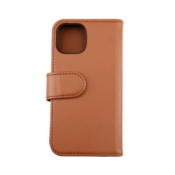 Rvelon iPhone 13 Mini Etui Detachable Wallet Case Brun