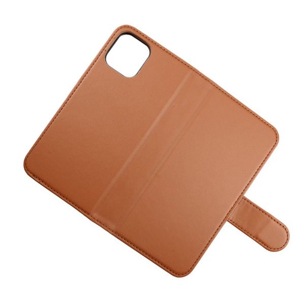 Rvelon iPhone 13 Mini Etui Detachable Wallet Case Brun