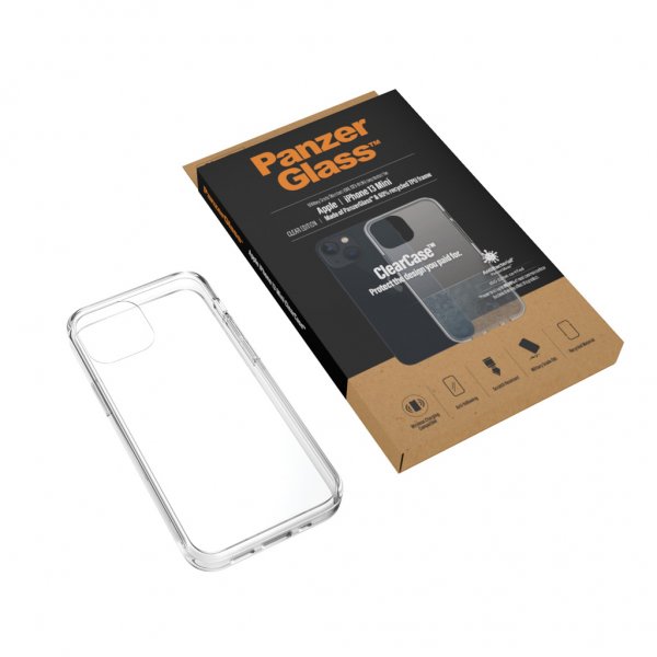 PanzerGlass iPhone 13 Mini Deksel ClearCase Transparent