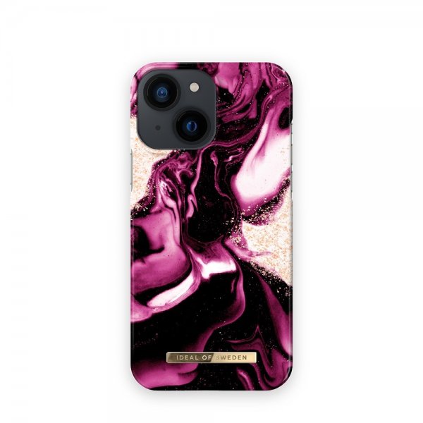 Ideal of Sweden iPhone 13 Mini Deksel Fashion Case Golden Ruby