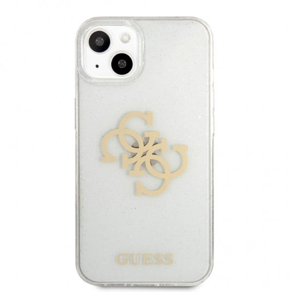 Guess iPhone 13 Mini Deksel Full Glitter Transparent