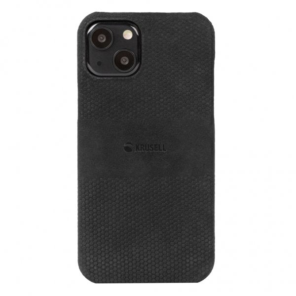 Krusell iPhone 13 Mini Deksel Leather Cover Svart
