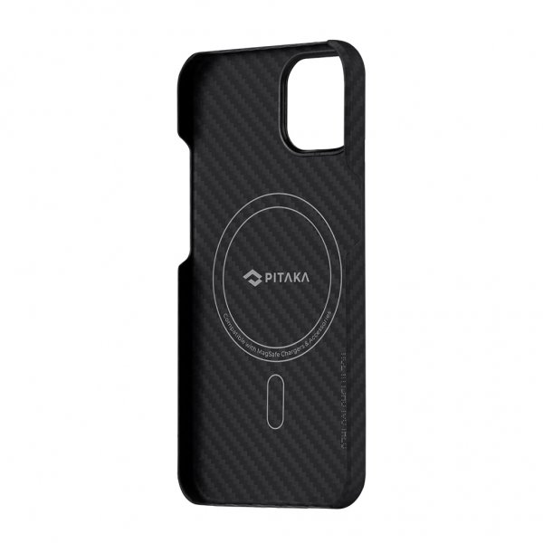 Pitaka iPhone 13 Mini Deksel MagEZ Case 2 Black/Grey Twill