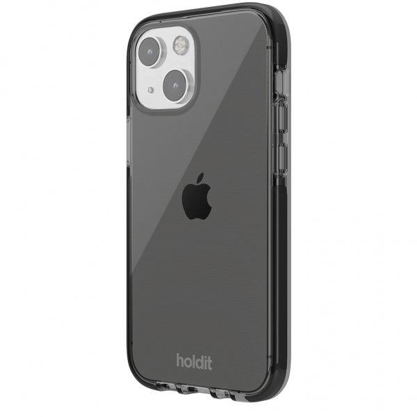 holdit iPhone 13 Mini Deksel Seethru Svart