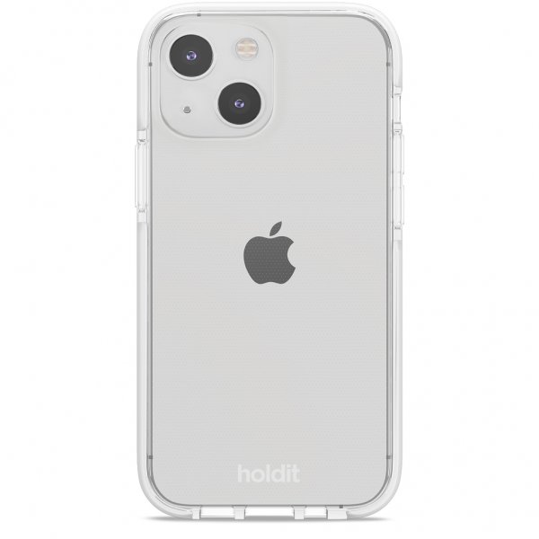 holdit iPhone 13 Mini Deksel Seethru Hvit