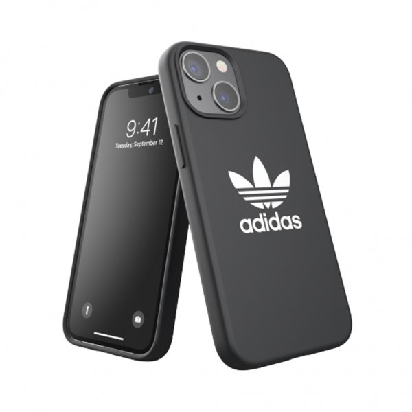 Adidas iPhone 13 Mini Deksel Silicone Case Svart