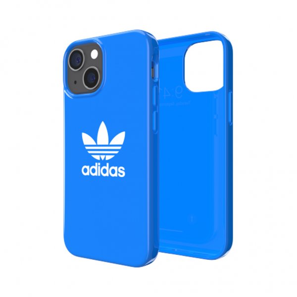 Adidas iPhone 13 Mini Deksel Snap Case Trefoil Bluebird