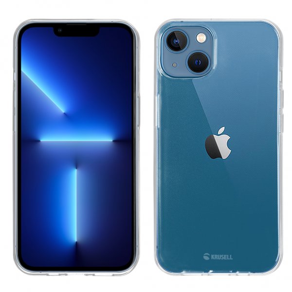 Krusell iPhone 13 Mini Deksel SoftCover Transparent