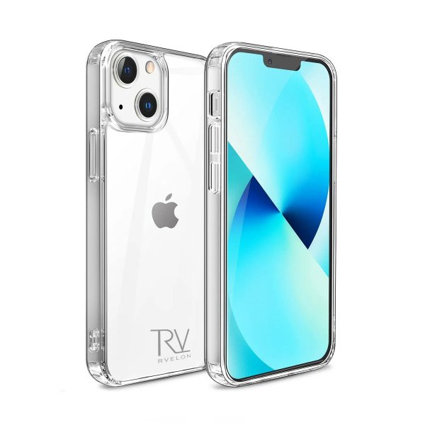 Rvelon iPhone 13 Mini Deksel Støtsikker Transparent