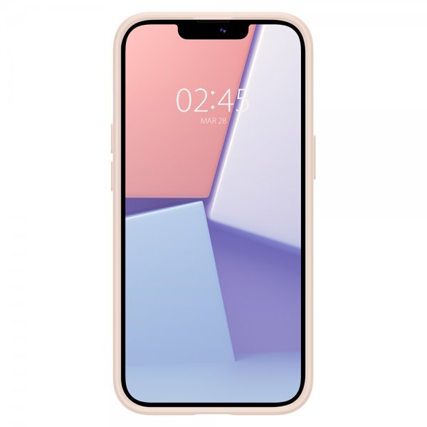 Spigen iPhone 13 Mini Deksel Thin Fit Pink Sand