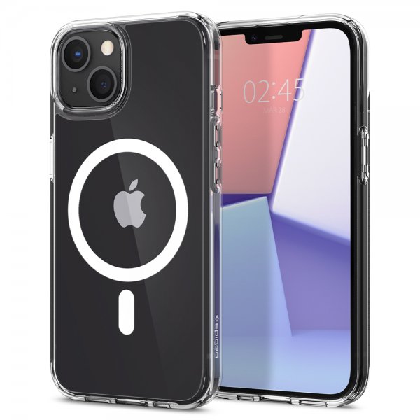 Spigen iPhone 13 Mini Deksel Ultra Hybrid Mag Hvit