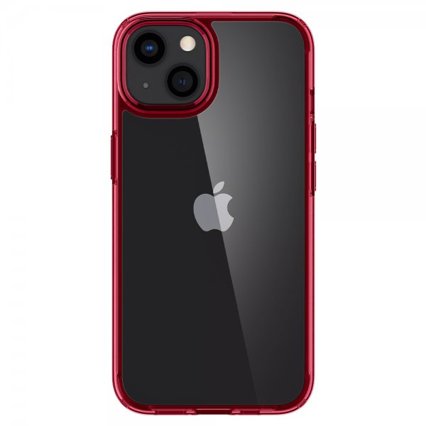 Spigen iPhone 13 Mini Deksel Ultra Hybrid Red Crystal