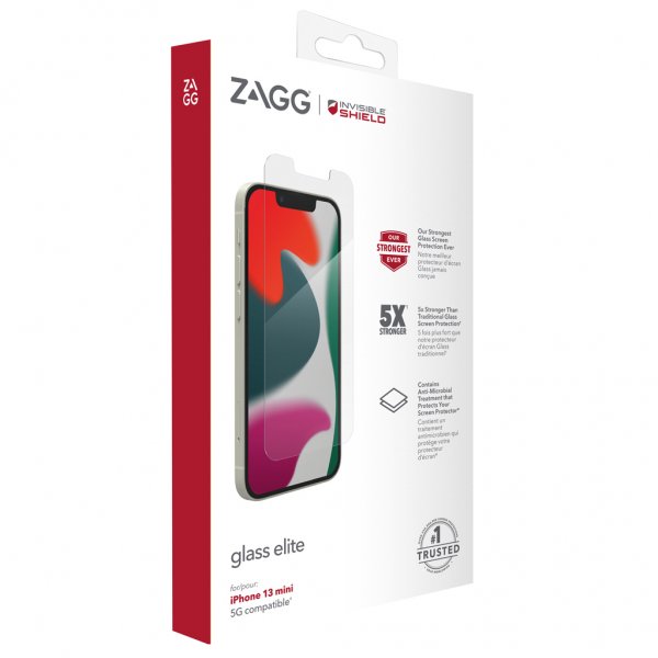Zagg InvisibleShield iPhone 13 Mini Skjermbeskytter Glass Elite