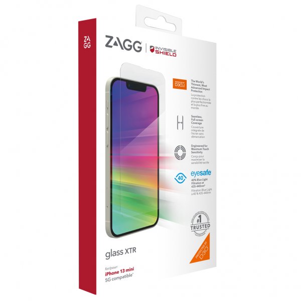 Zagg InvisibleShield iPhone 13 Mini Skjermbeskytter Glass XTR