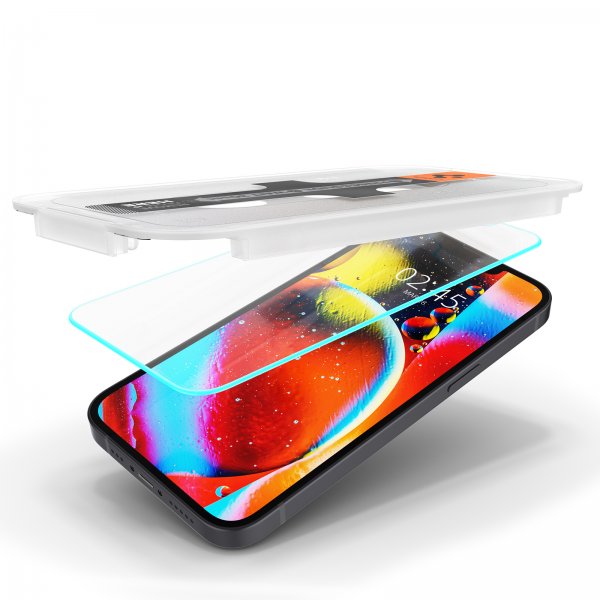 Spigen iPhone 13 Mini Skjermbeskytter GLAS.tR EZ Fit 2-pack