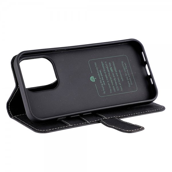 Onsala iPhone 13 Pro Etui ECO Wallet Svart