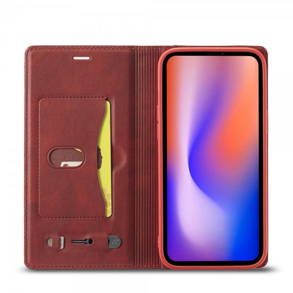 Lc.Imeeke iPhone 13 Pro Etui Kortlomme Utside Sin