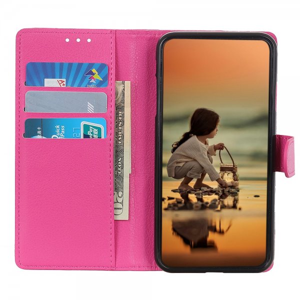 Nordic Covers iPhone 13 Pro Etui Litchi Magenta