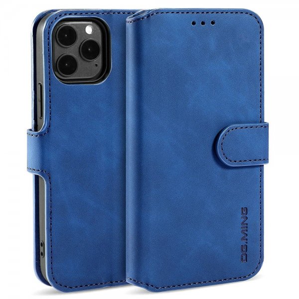 Dg.Ming iPhone 13 Pro Etui Retro Blå