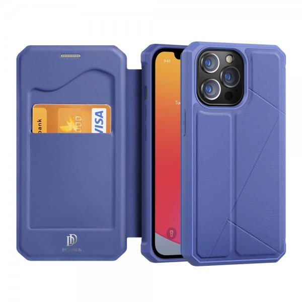 Dux Ducis iPhone 13 Pro Etui Skin X Series Blå