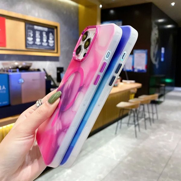 iPhone 13 Pro Deksel Mønster Rosa