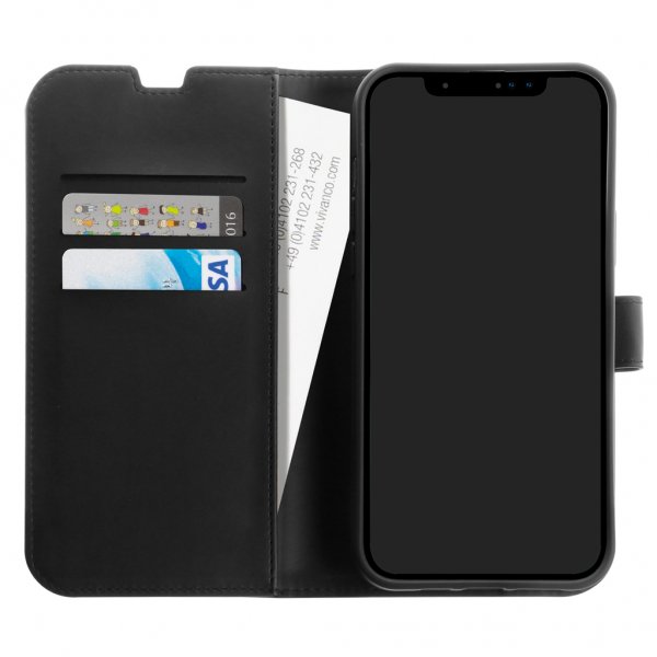 Vivanco iPhone 13 Pro Max Etui Classic Wallet Svart
