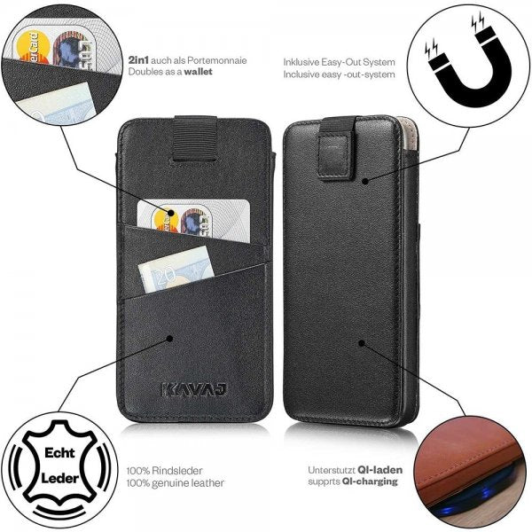 Kavaj iPhone 13 Pro Max Etui Miami Svart