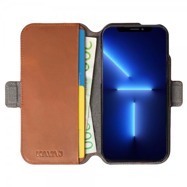 Kavaj iPhone 13 Pro Max Etui Phoenix Brun