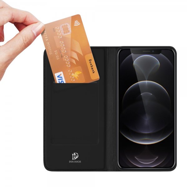 Dux Ducis iPhone 13 Pro Max Etui Skin Pro Series Svart