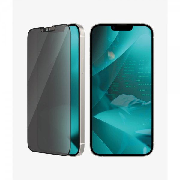PanzerGlass iPhone 13 Pro Max/iPhone 14 Plus Skjermbeskytter Ultra-Wide Fit Privacy EasyAligner