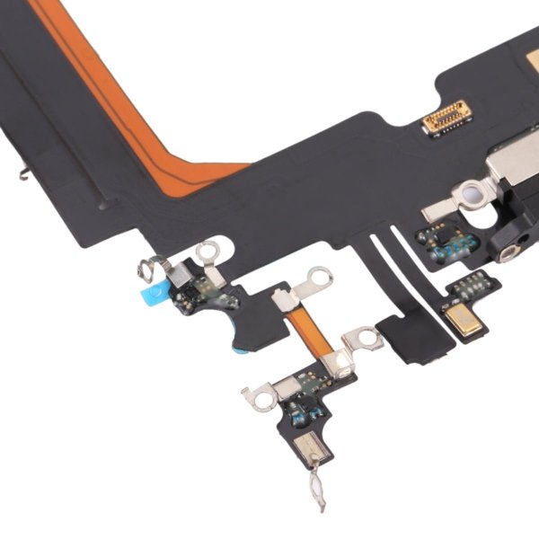 iPhone 13 Pro Max ladekontakt med flexkabel original - gull