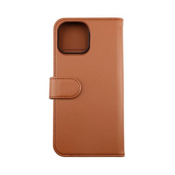 Rvelon iPhone 13 Pro Max Etui Detachable Wallet Case Brun