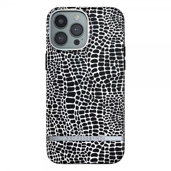 Richmond & Finch iPhone 13 Pro Max Deksel Black Croc
