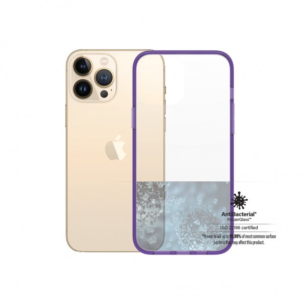 PanzerGlass iPhone 13 Pro Max Deksel ClearCase Color Grape