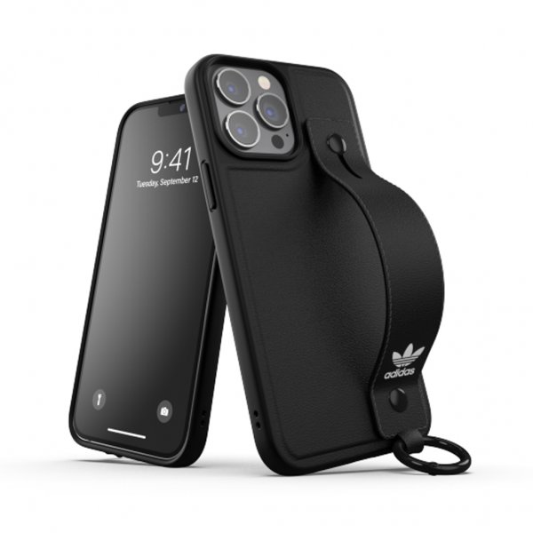 Adidas iPhone 13 Pro Max Deksel Hand Strap Case Svart