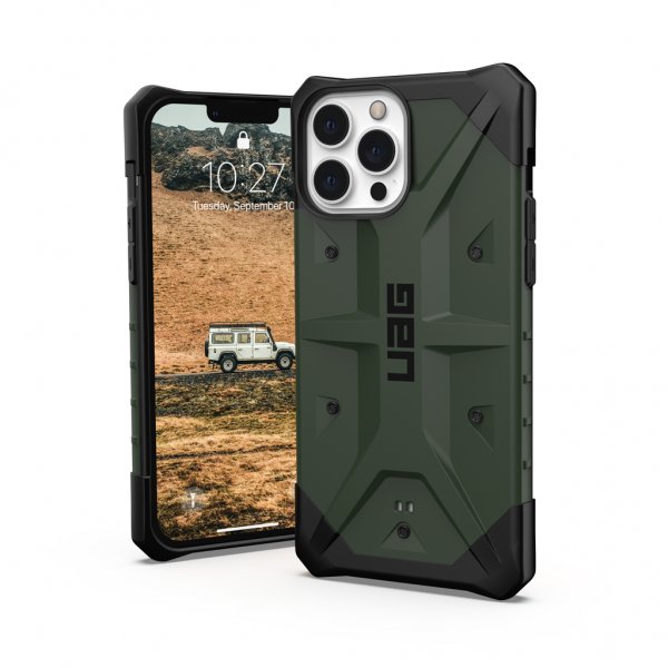 Urban Armor Gear (UAG) iPhone 13 Pro Max Deksel Pathfinder Olive