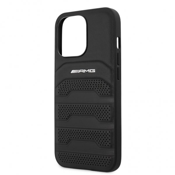 AMG iPhone 13 Pro Max Deksel Perforert Svart