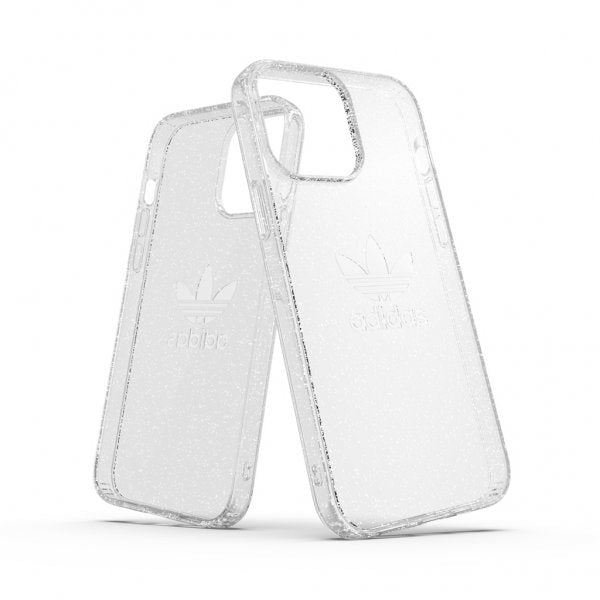 Adidas iPhone 13 Pro Max Deksel Protective Clear Case Glitter Klar