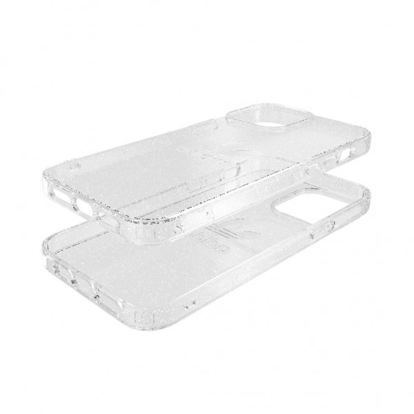 Adidas iPhone 13 Pro Max Deksel Protective Clear Case Glitter Klar