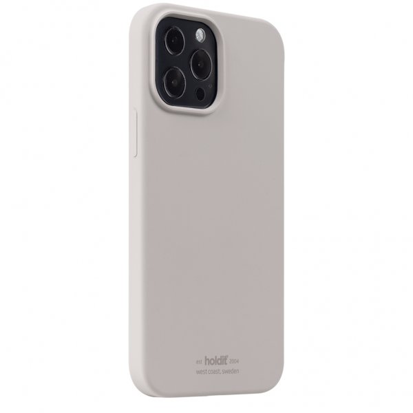 holdit iPhone 13 Pro Max Deksel Silikon Taupe