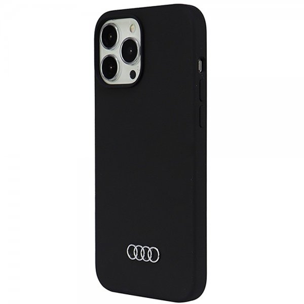 Audi iPhone 13 Pro Max Deksel Silikoni Svart