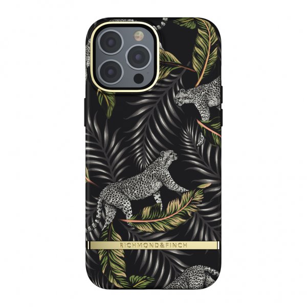Richmond & Finch iPhone 13 Pro Max Deksel Silver Jungle